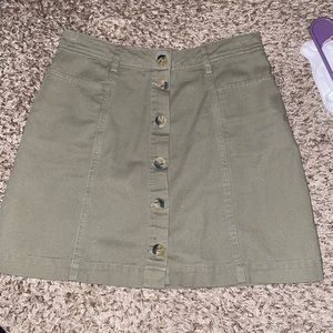 Button up skirt